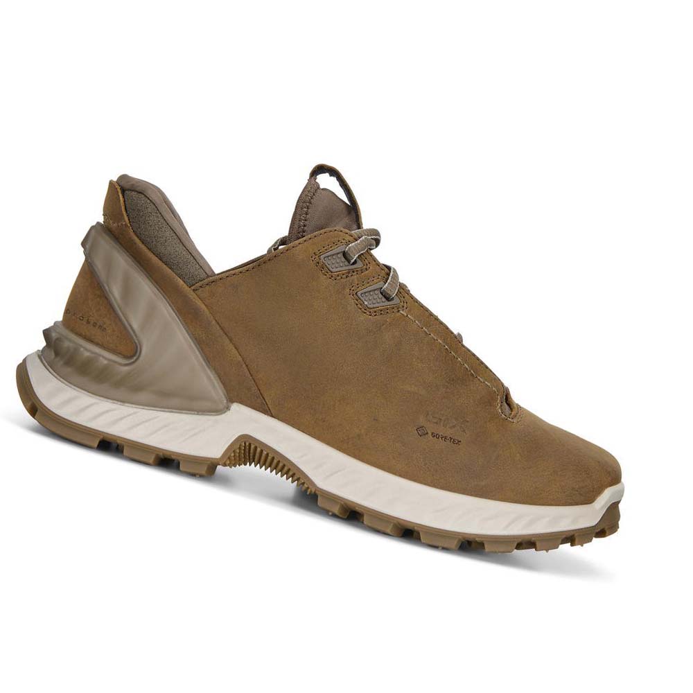 Men\'s Ecco Exohike Low Gtx Hiking & Trail Brown | SG 562VRW